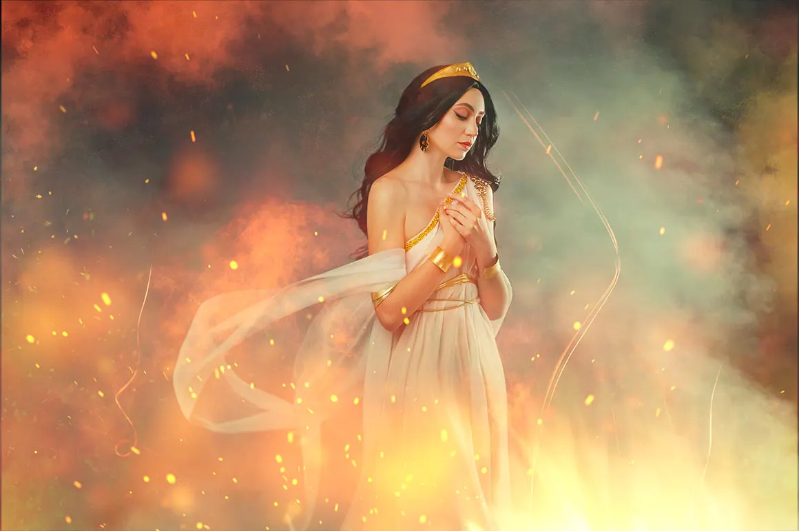 after using Fire & Red Smoke Overlays