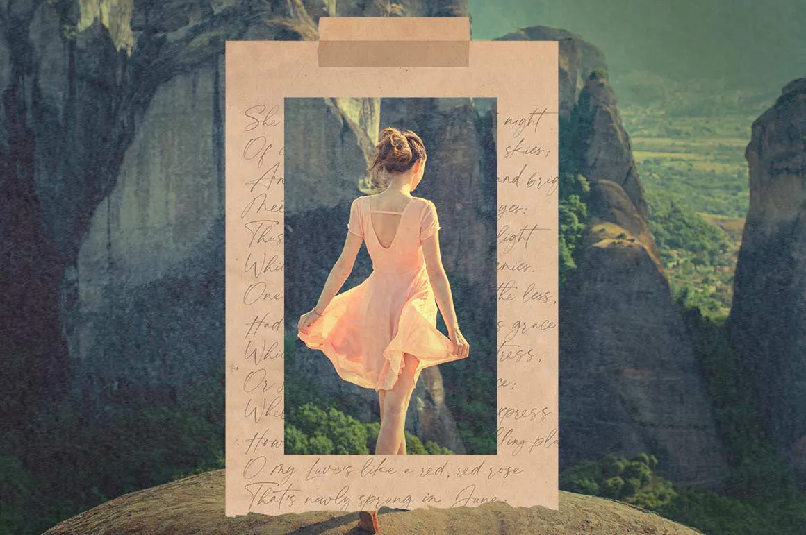 after using polaroid overlay