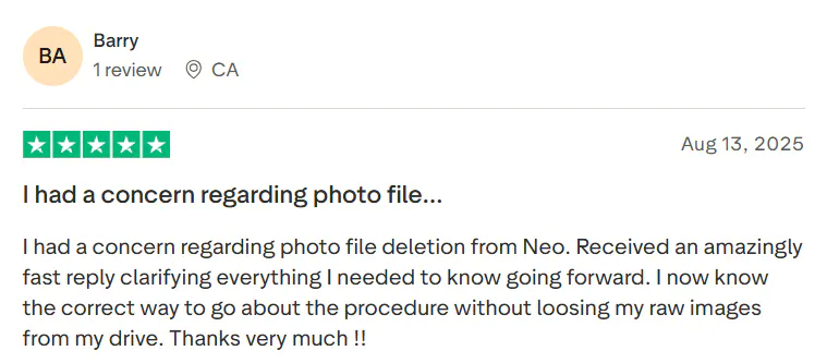 Luminar Neo Trustpilot Reviews