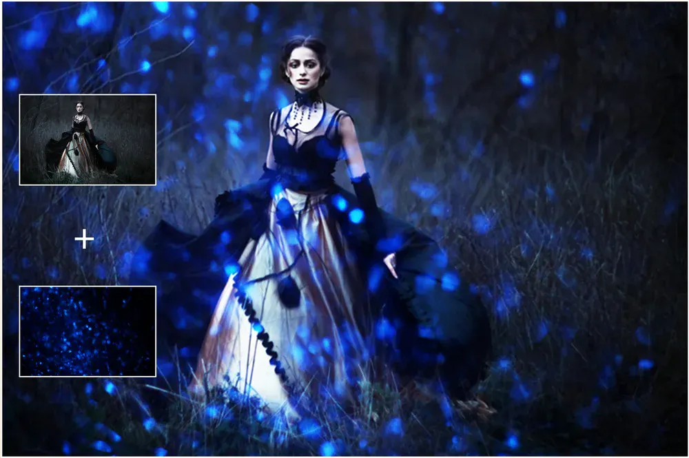 creepy halloween overlays