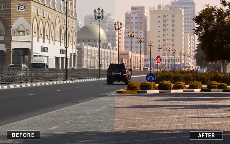 Street Landscape Lightroom Presets