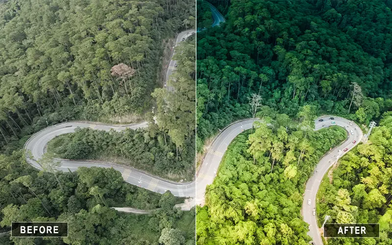 Aerial Landscape Lightroom Presets