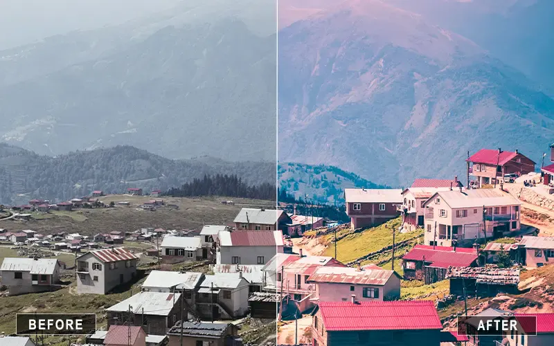 Hilltop Landscape Lightroom Presets