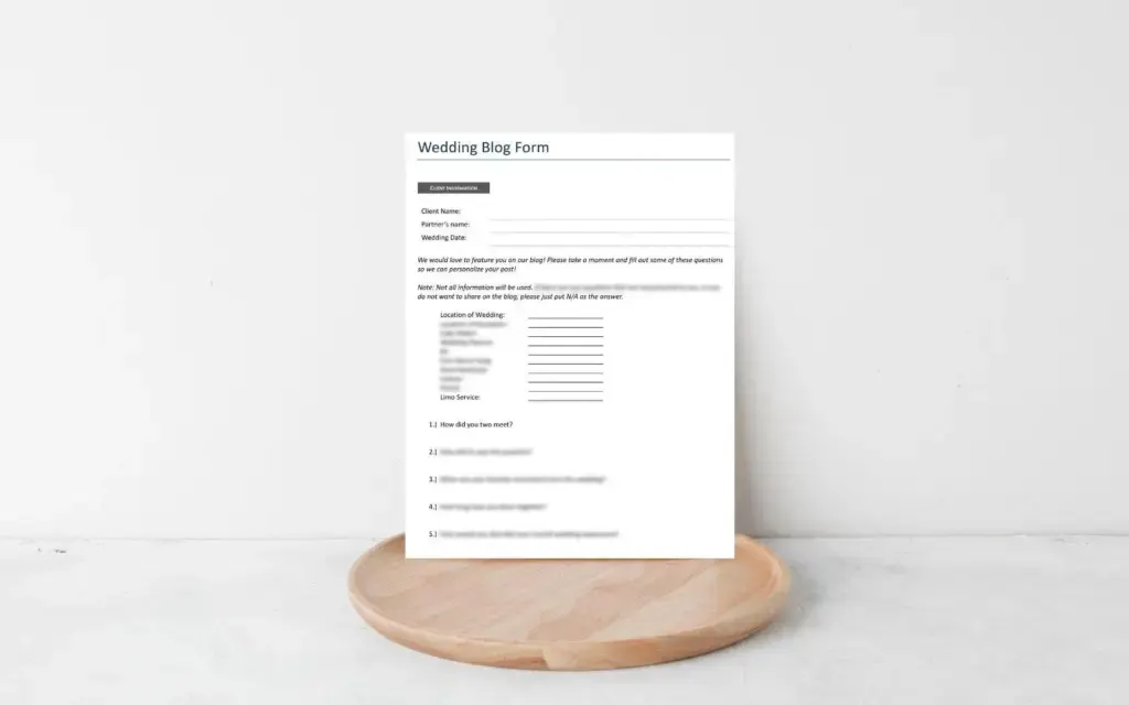  103+ Contracts & Forms Bundle for Photographers