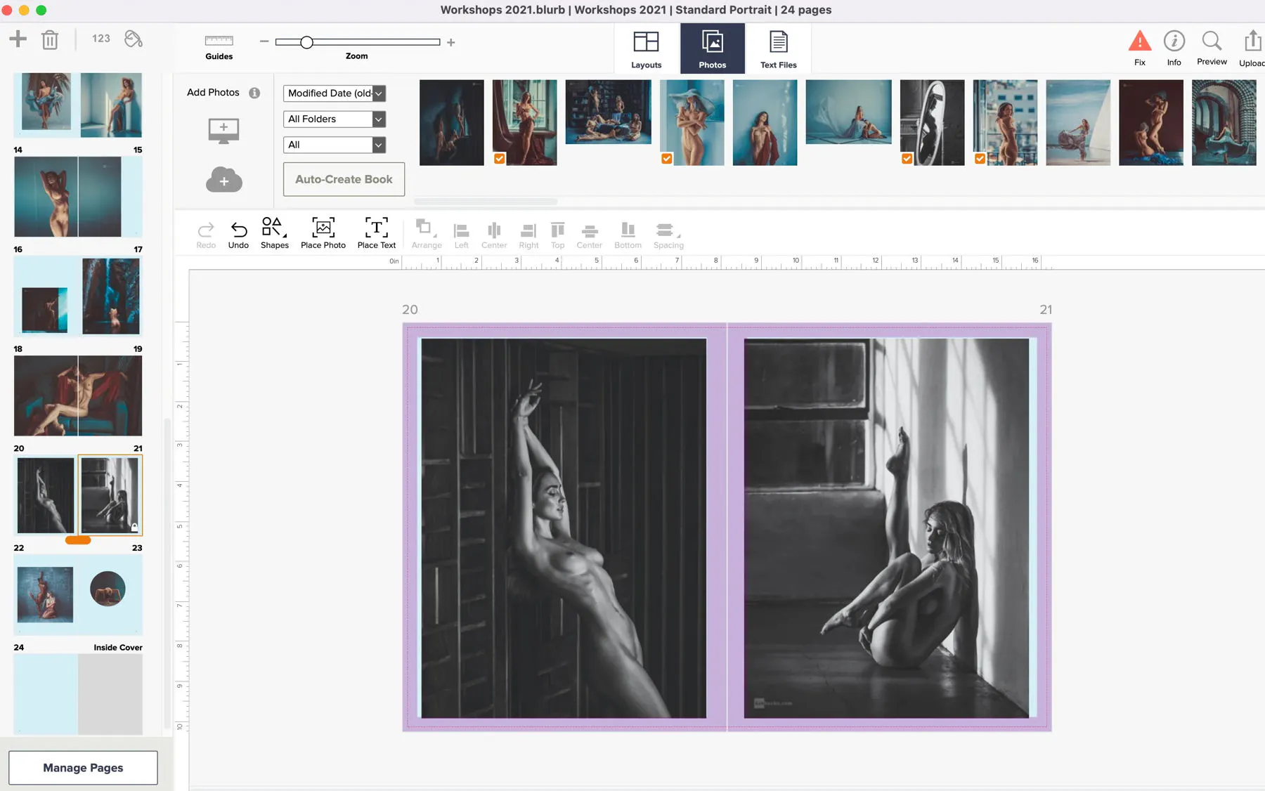 Create your own nude art magazines