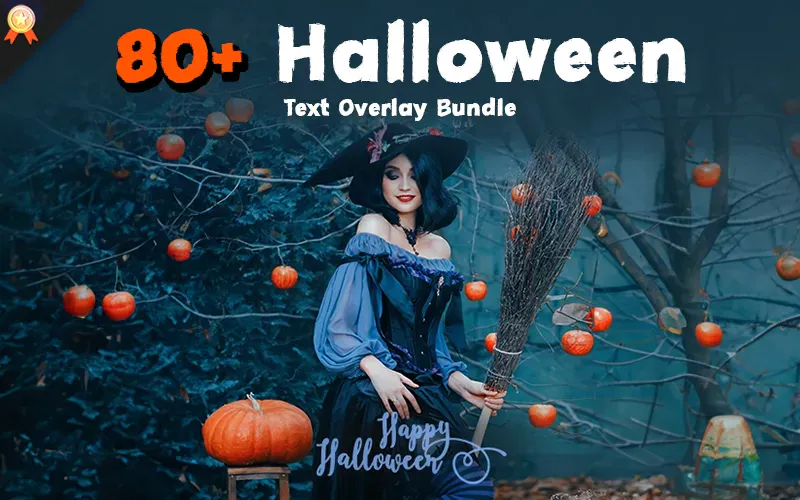80+ text Overlays bundle