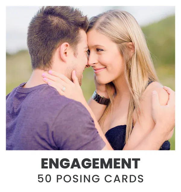 engagement posing cards