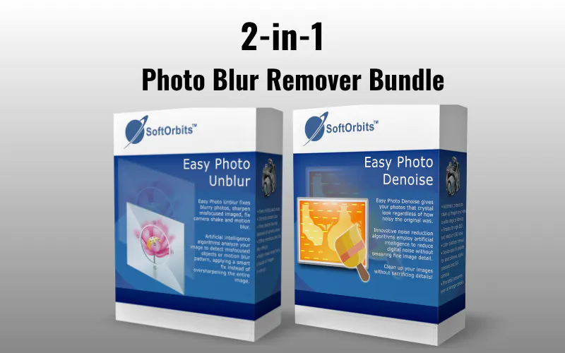 2-in-1 Photo Blur remover 