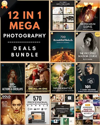12 In 1 Mega Photography Deals Bundle