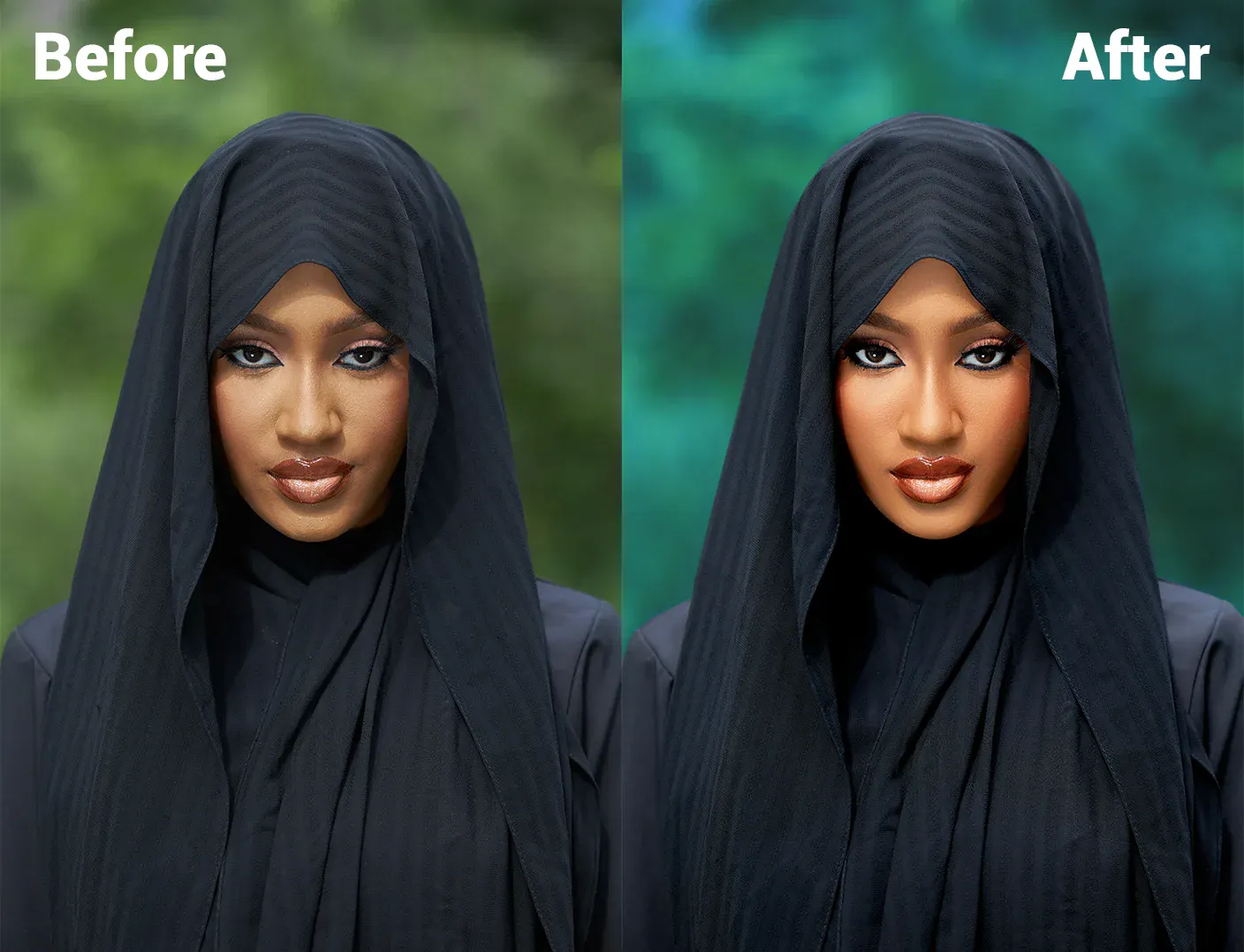 Portrait Retouching Preview
