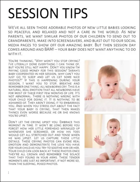 The Ultimate Photography Session Tips Guide