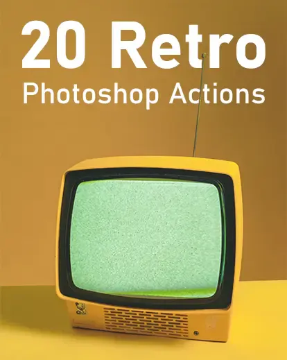 20 Retro Photoshop Actions