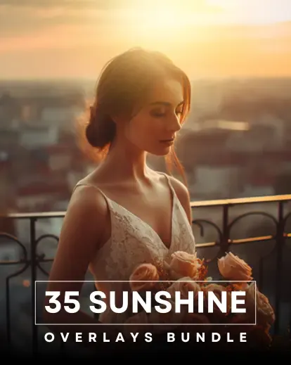 35 Sunshine Overlays Bundle