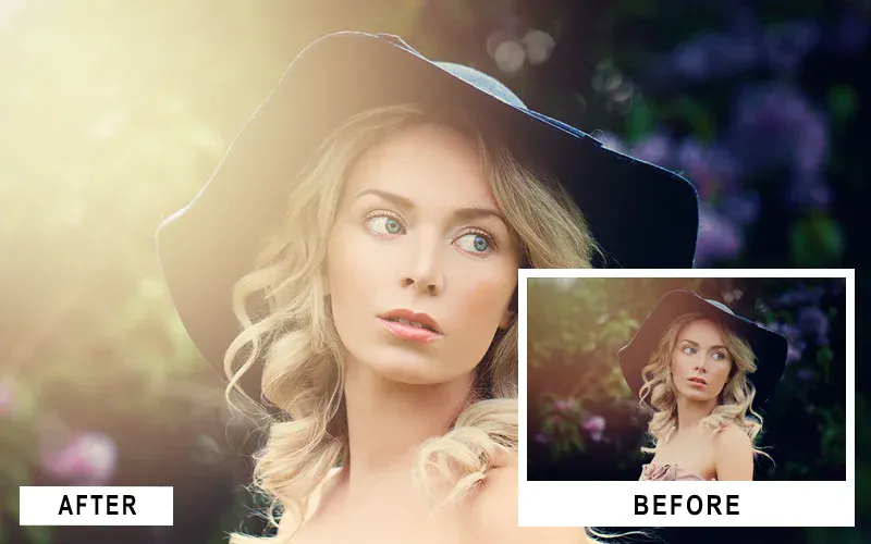 35 Sunshine Overlays Bundle