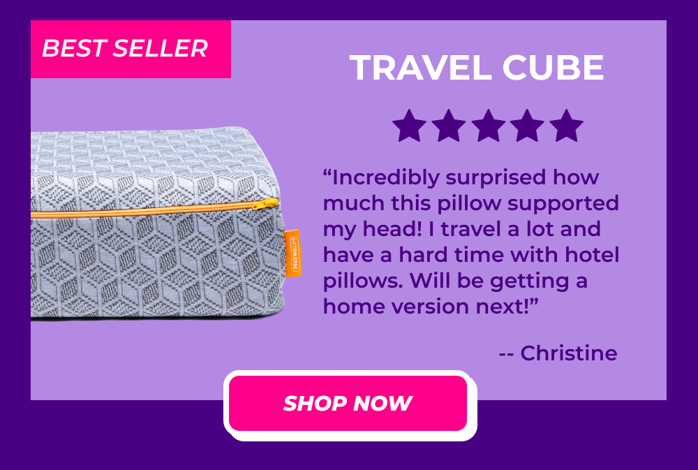 Pillow Cube | Travel Cube