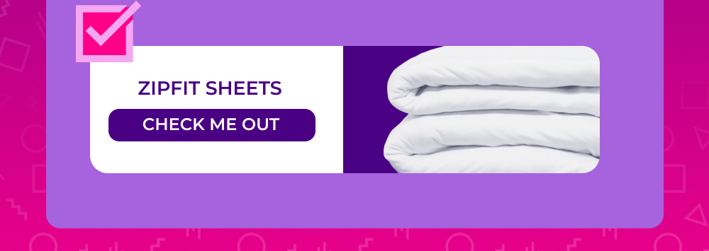 Pillow Cube | ZipFit Sheets