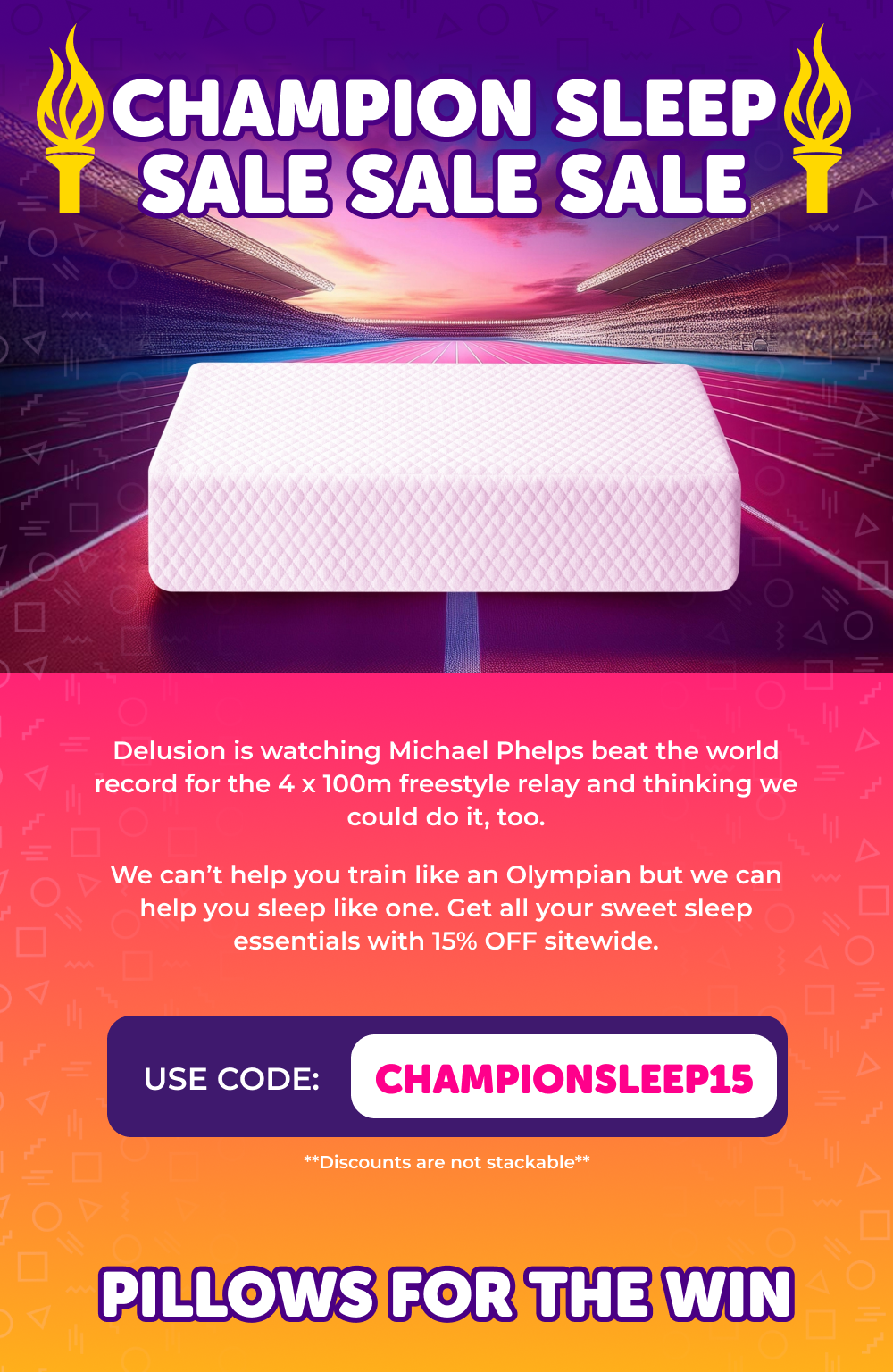 Pillow Cube | Champion Sleep Sale