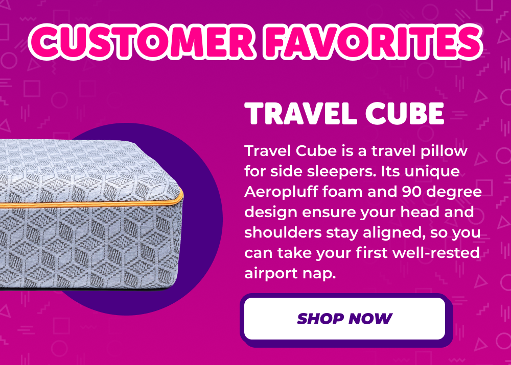 Pillow Cube | Travel Cube