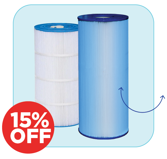 Pool filter cartridges