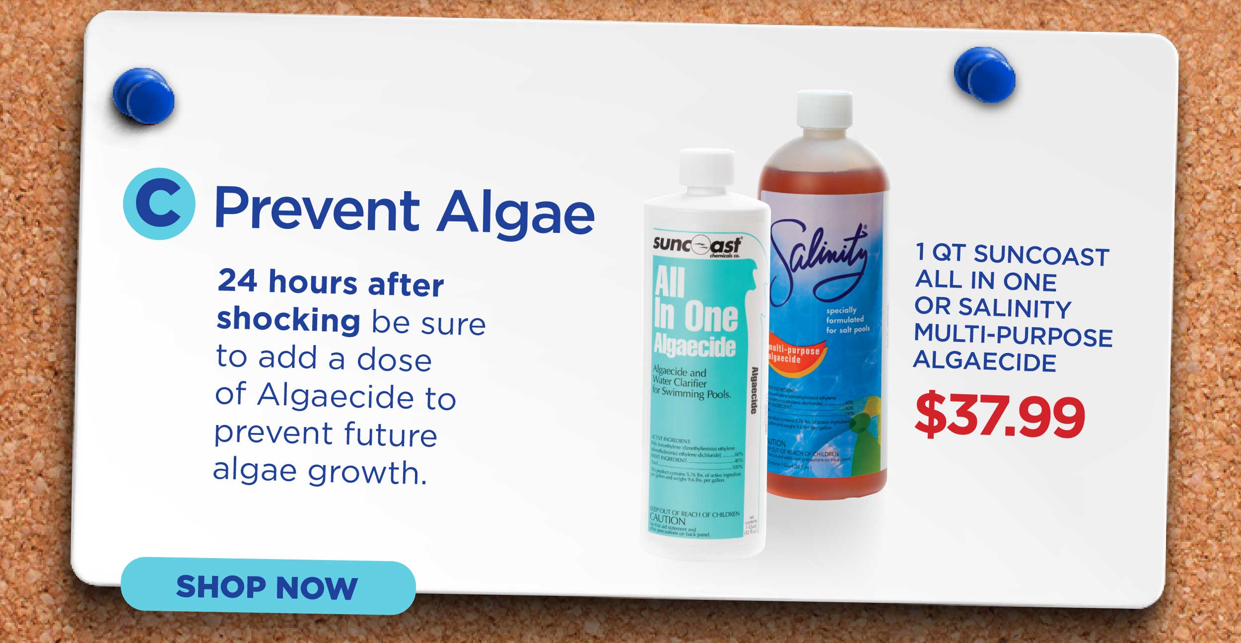 prevent algae pod