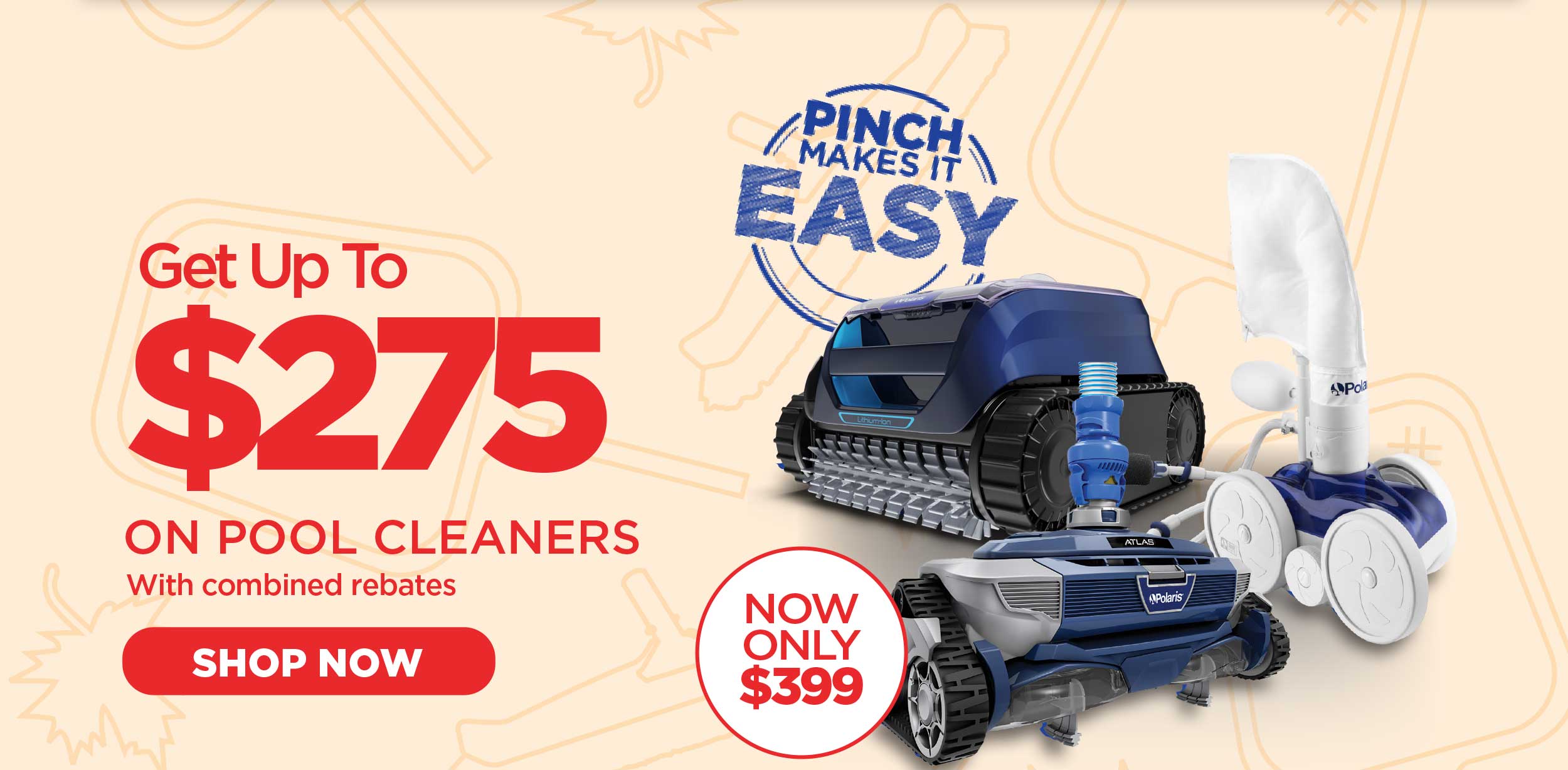 c16 fall sale pool cleaner