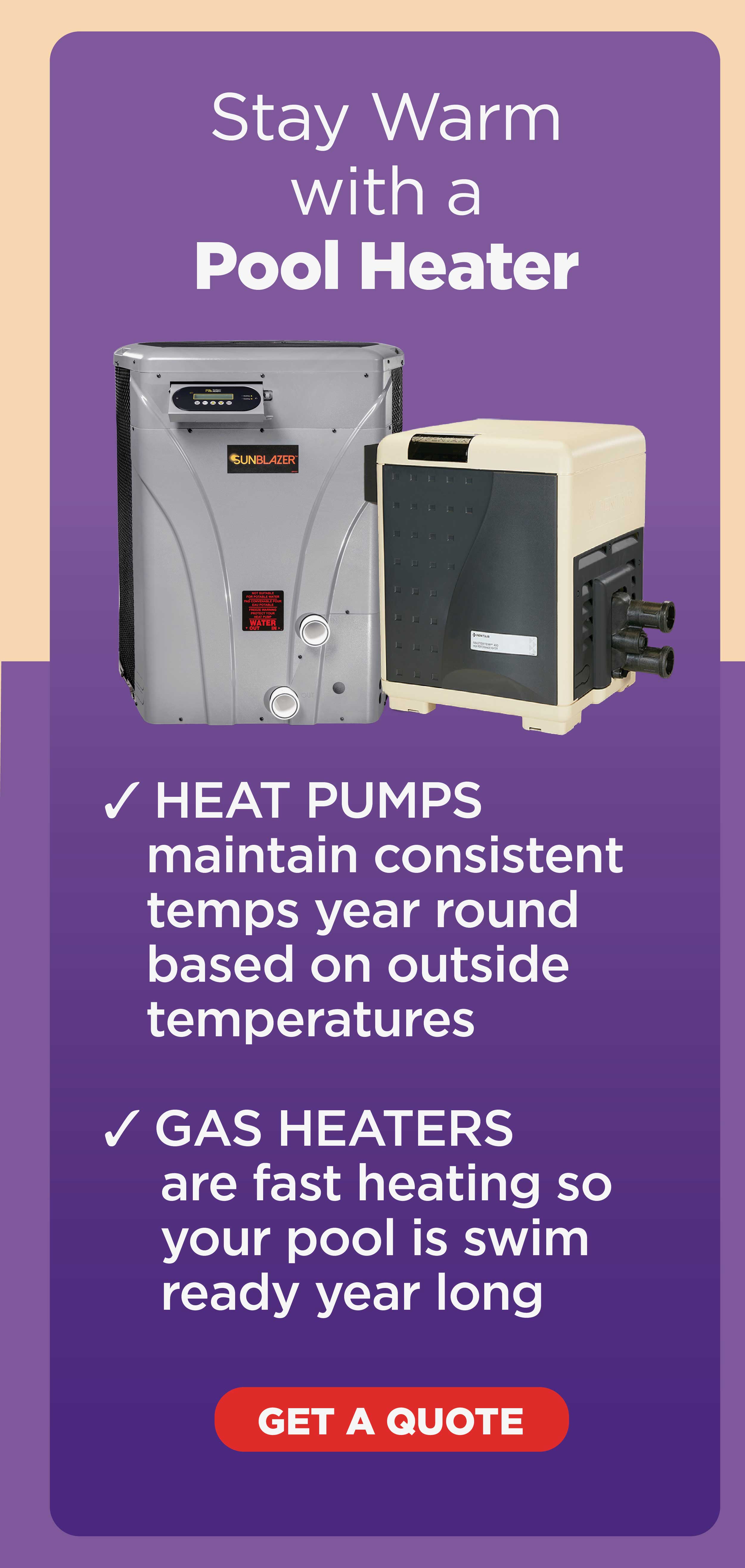 Get a Pool Heater Quote Today