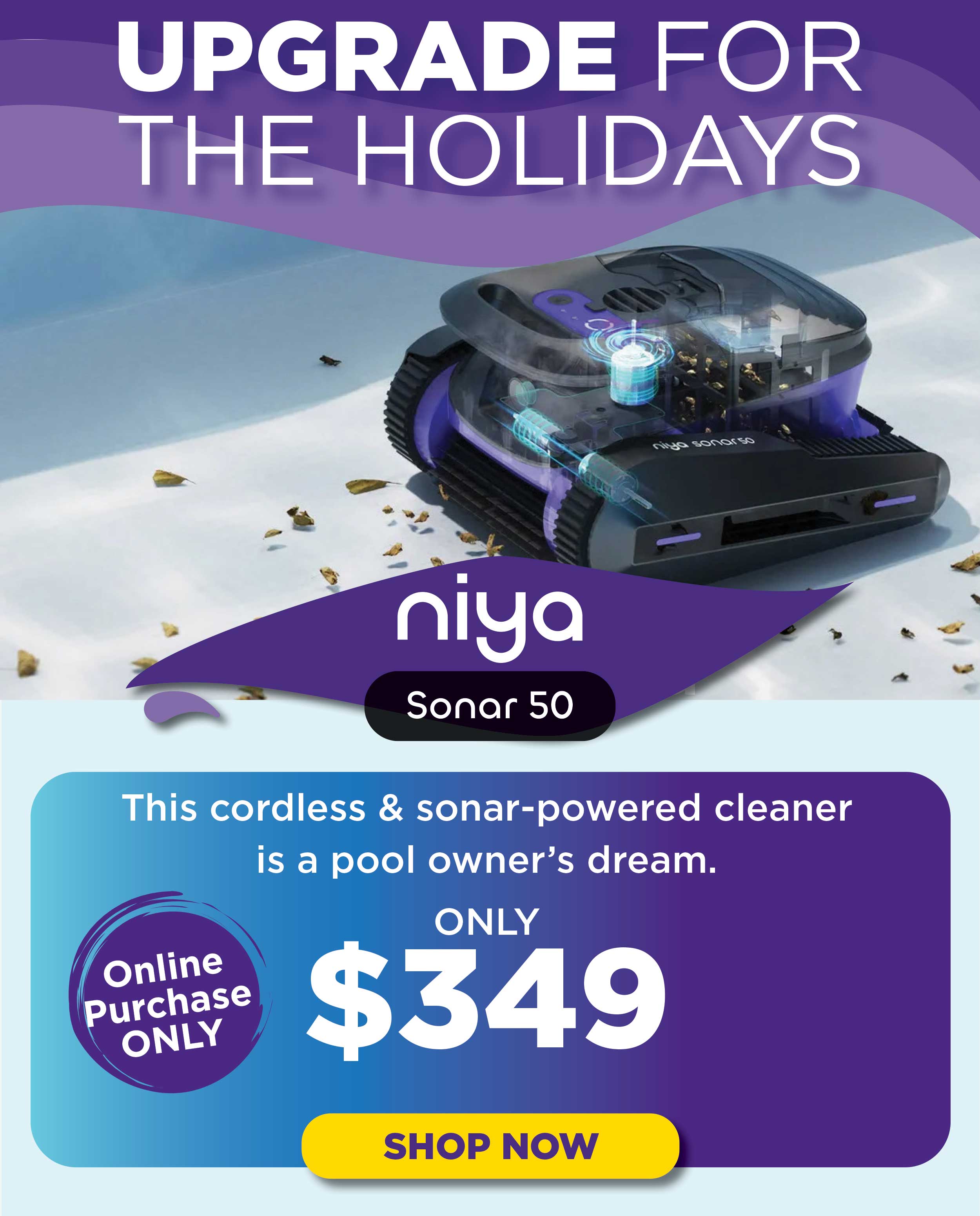 Purchase the Niya Sonar 50 for $349.