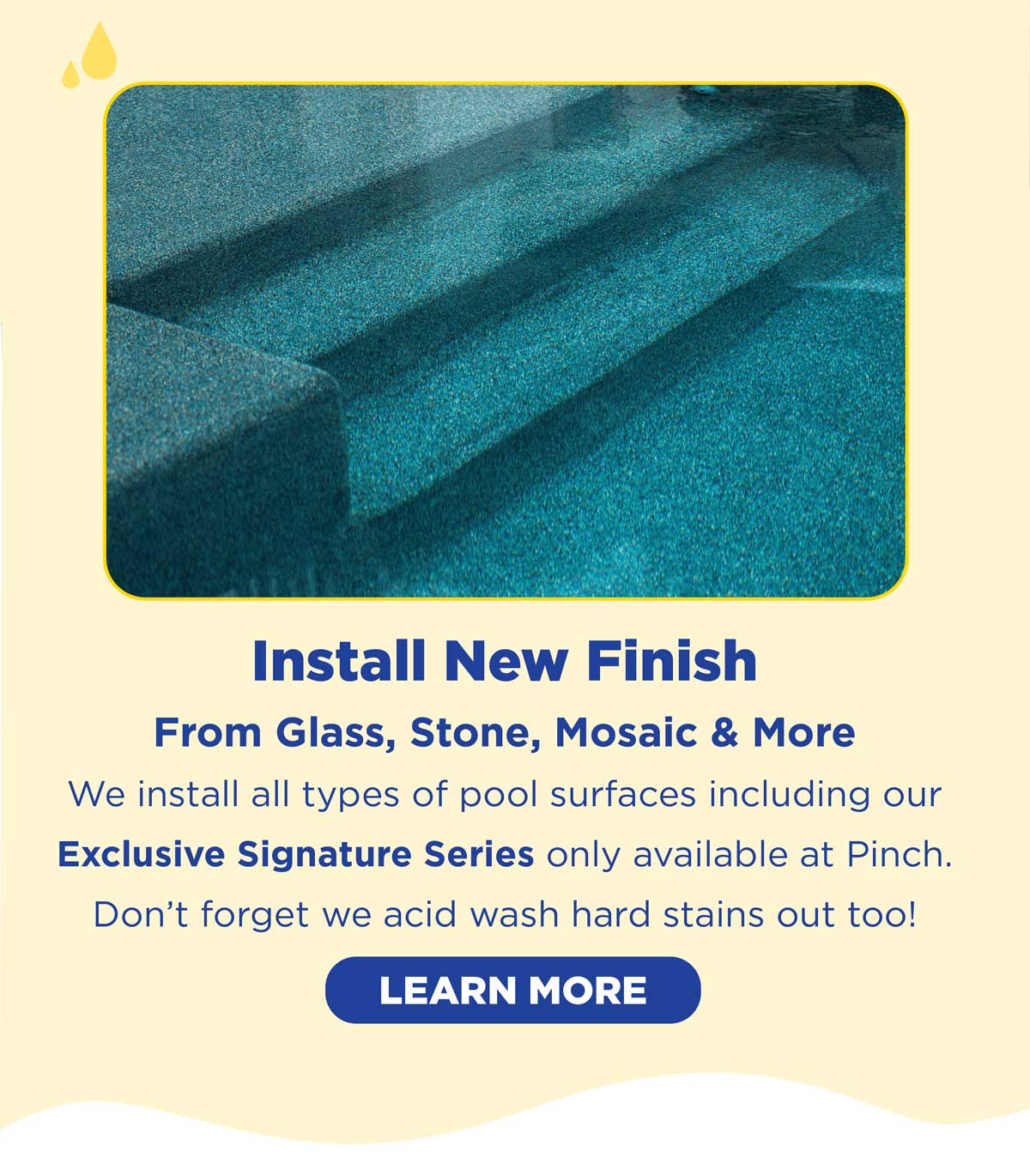 Install New Finish