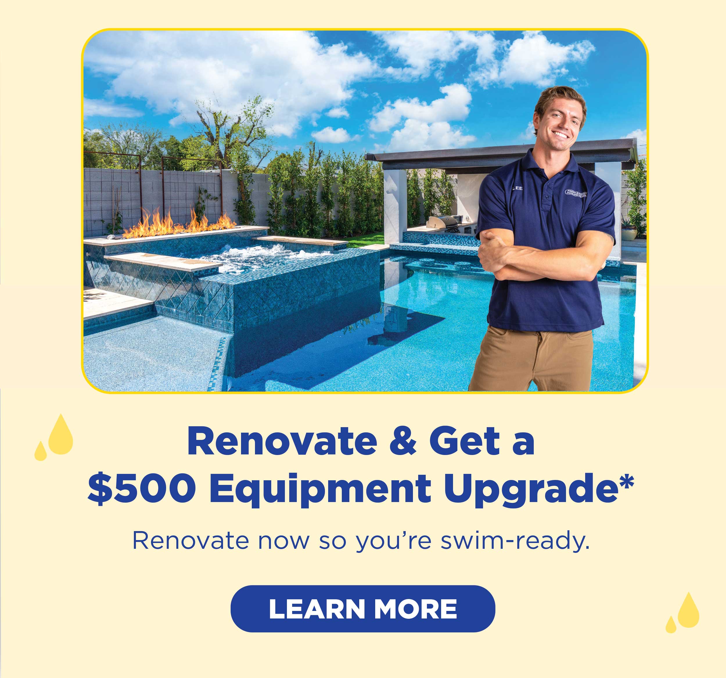 Renovate & Get A $500 Equipment Upgrade