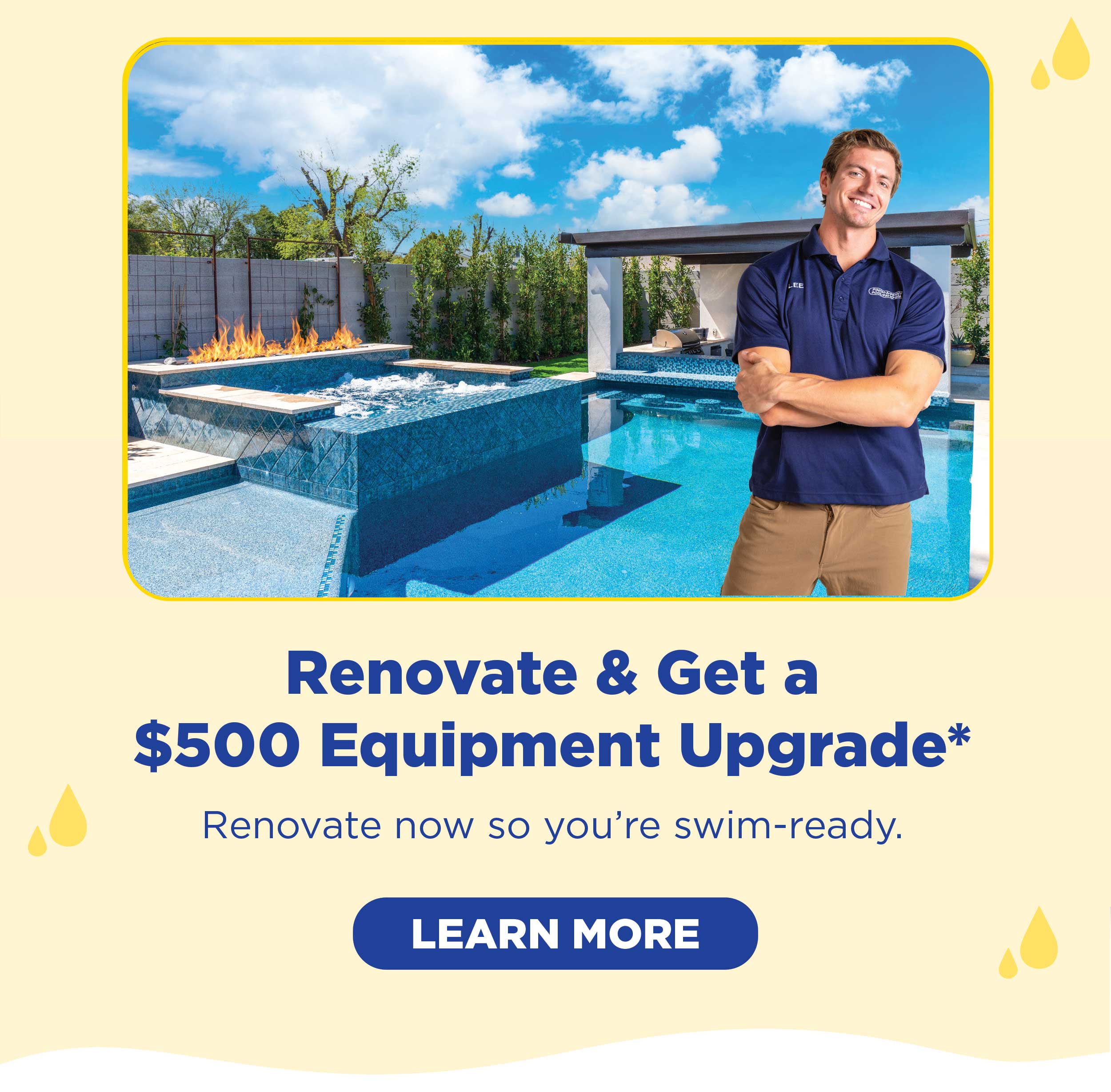 Renovate & Get A $500 Equipment Upgrade 