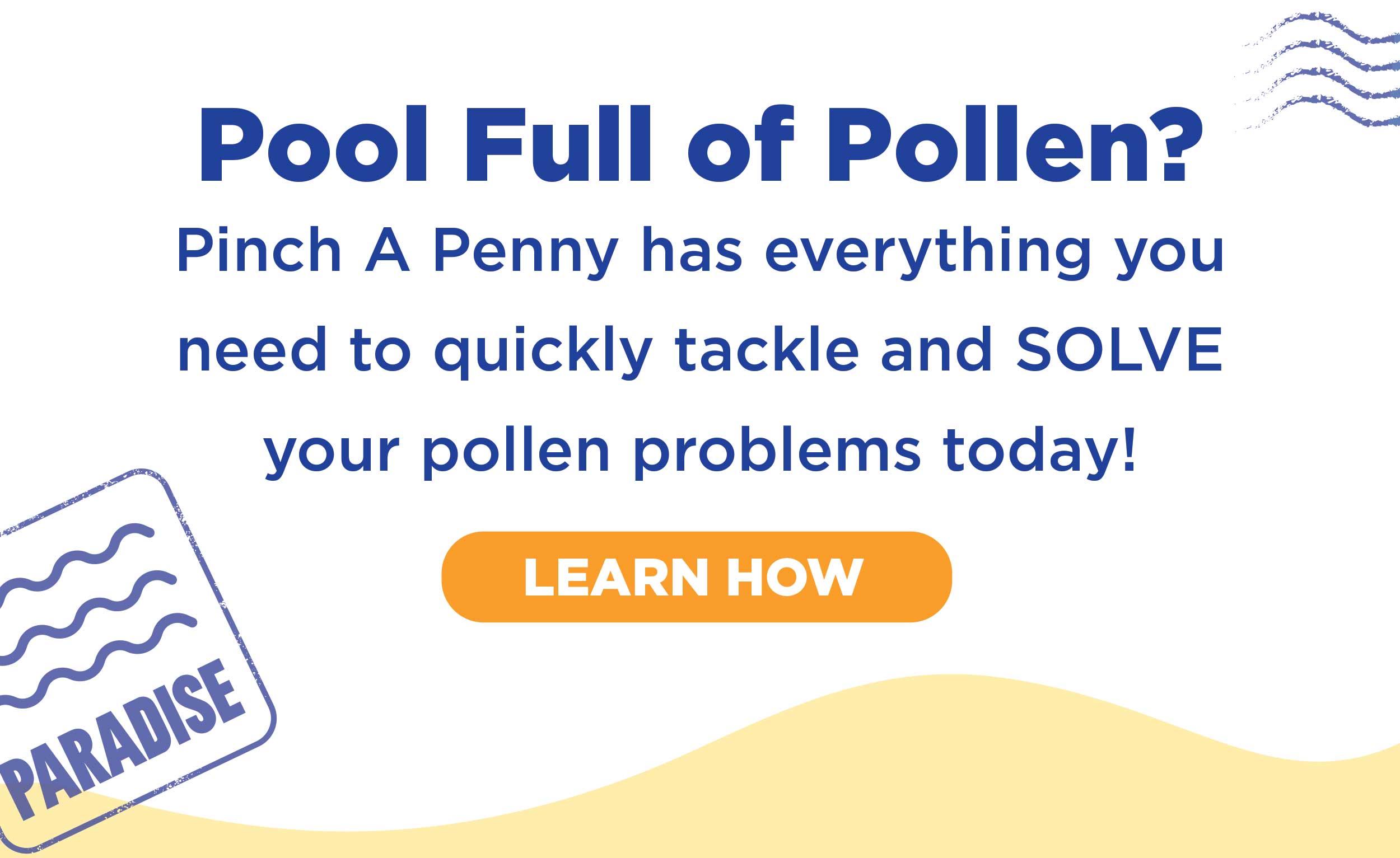 Pool Full of Pollen?