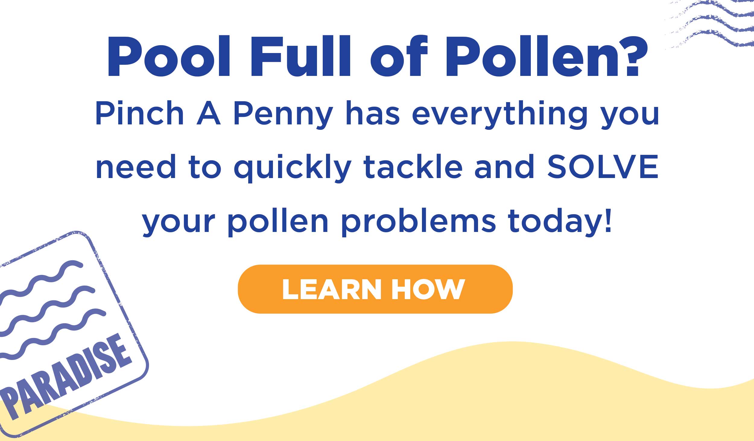 Pool Full of Pollen?