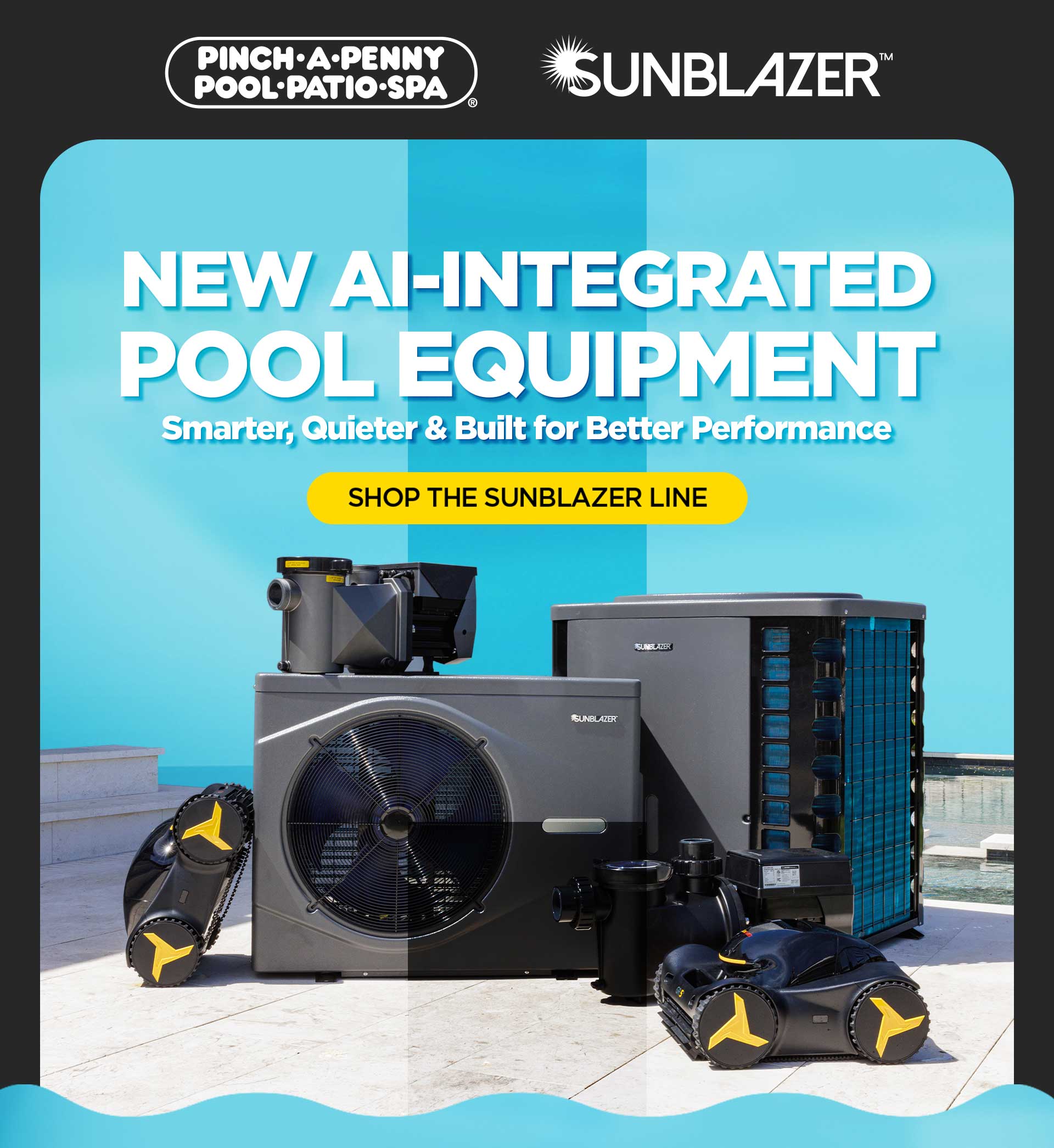 New Ai-Integrated Pool Equipment!