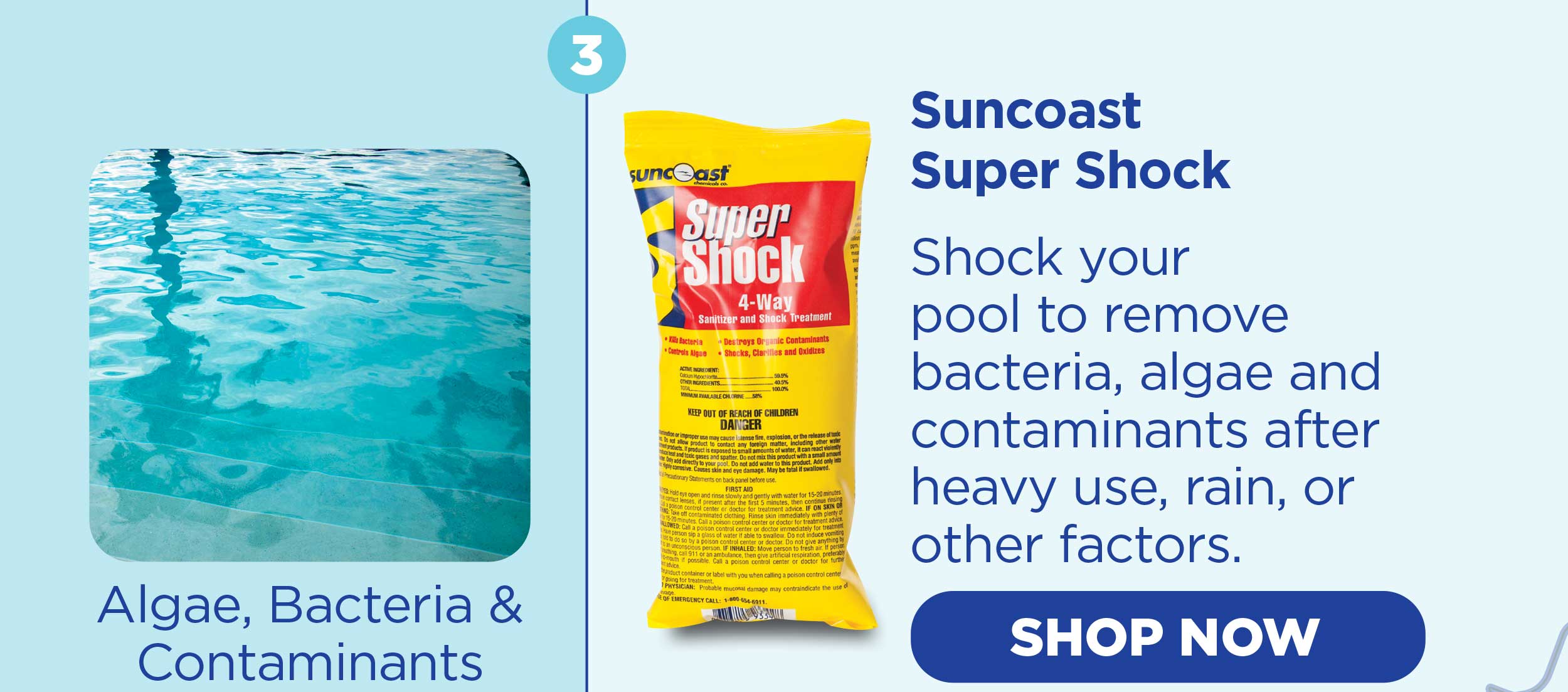 Remove Algae, Bacteria & Contaminants!