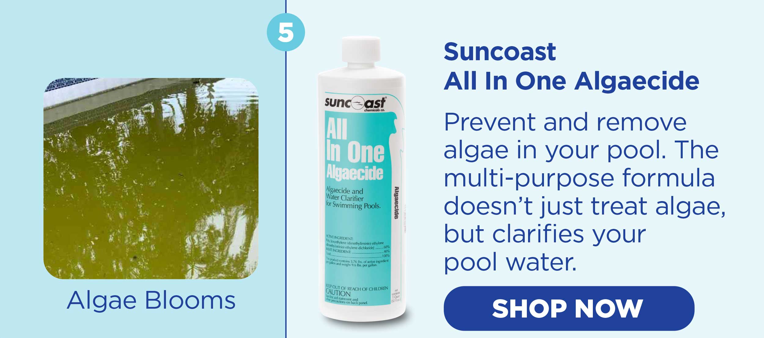 Prevent And Remove Algae!