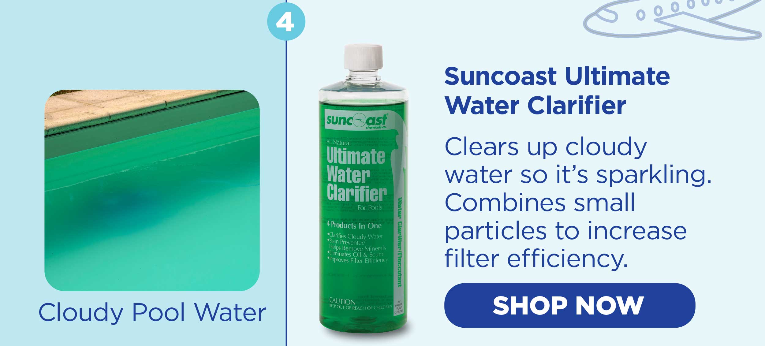 Clear Up Cloudy Pool Water!