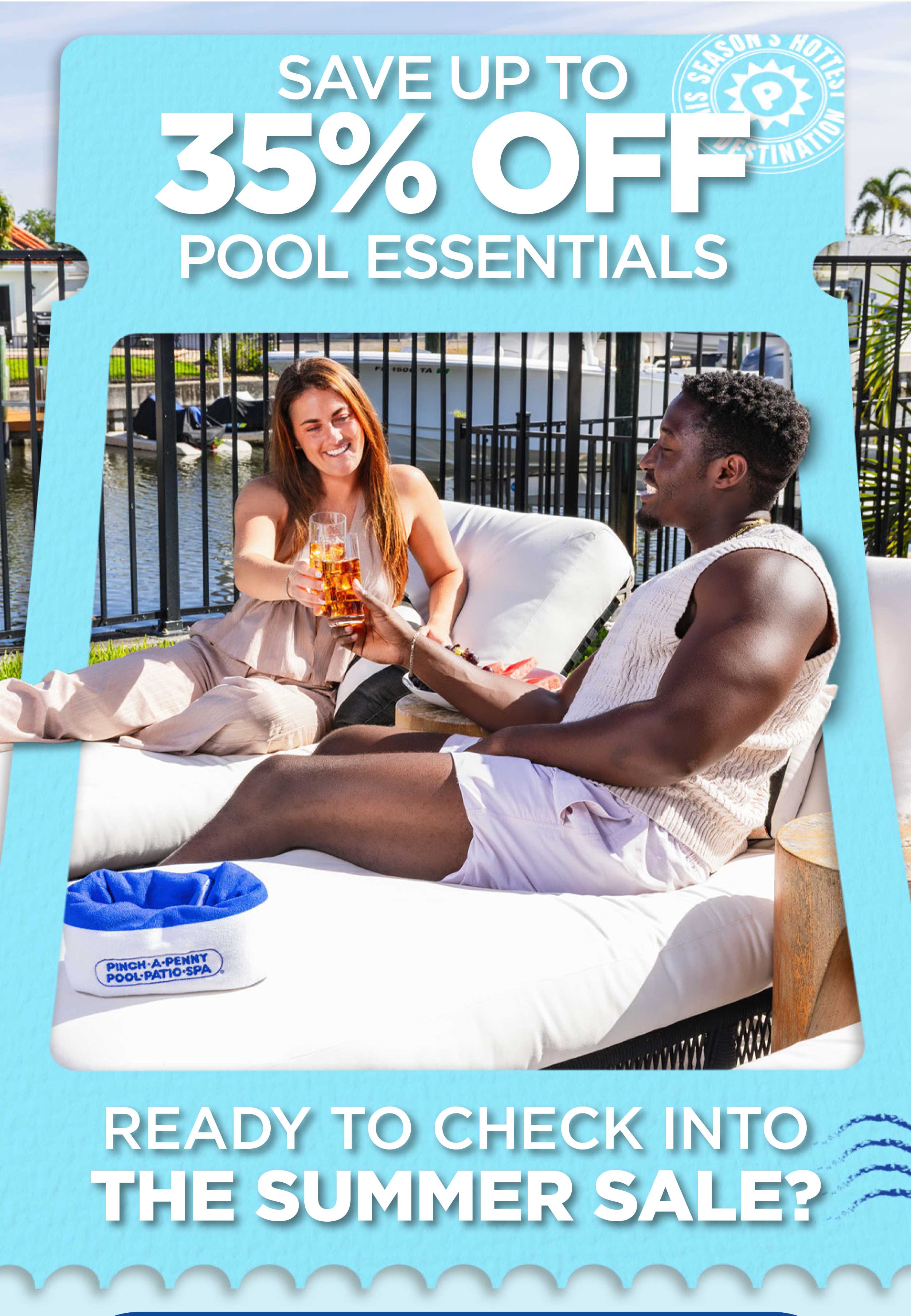 Save Up to 35% Off Pool Essentials!