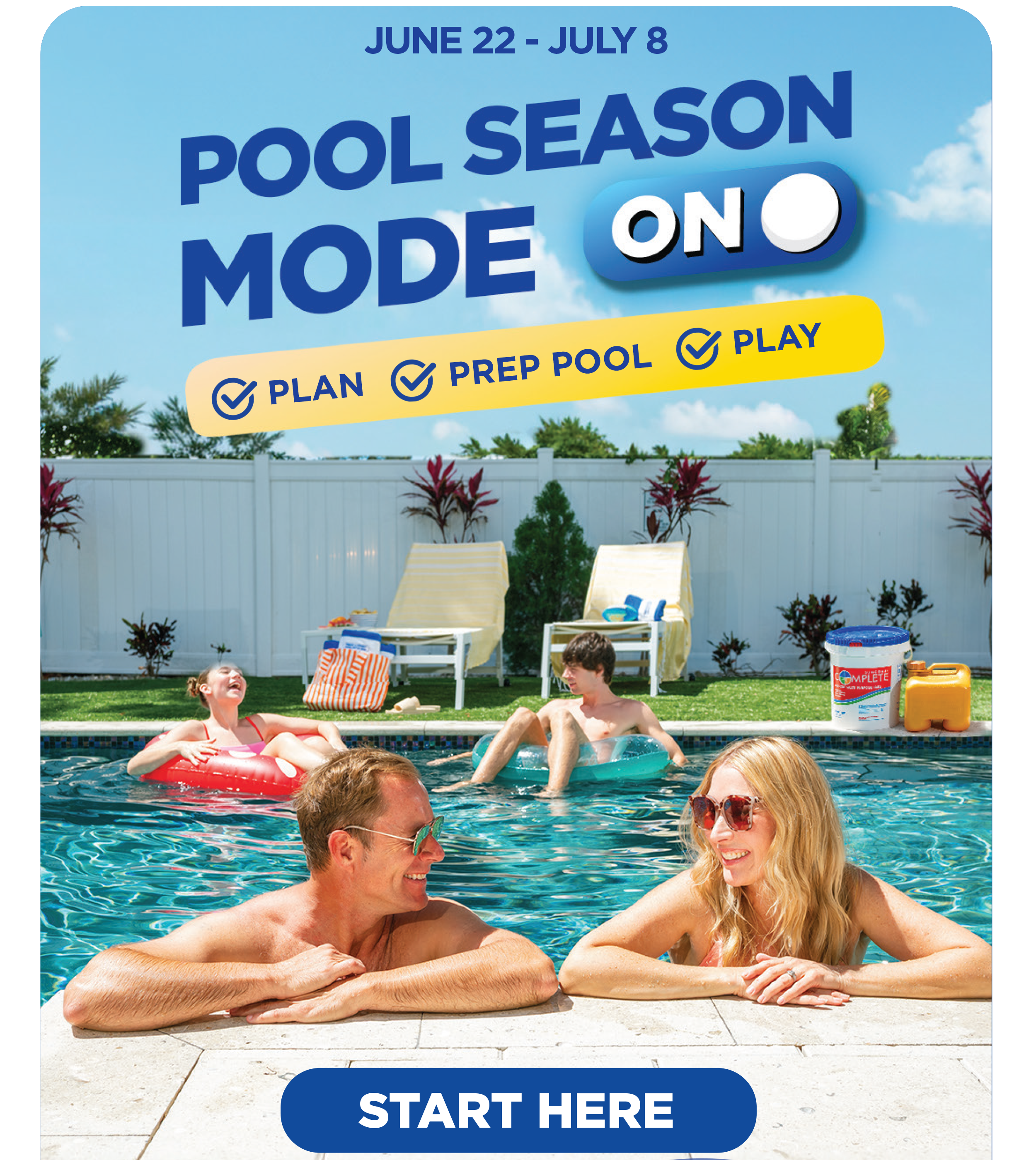 Pool Season Mode On!