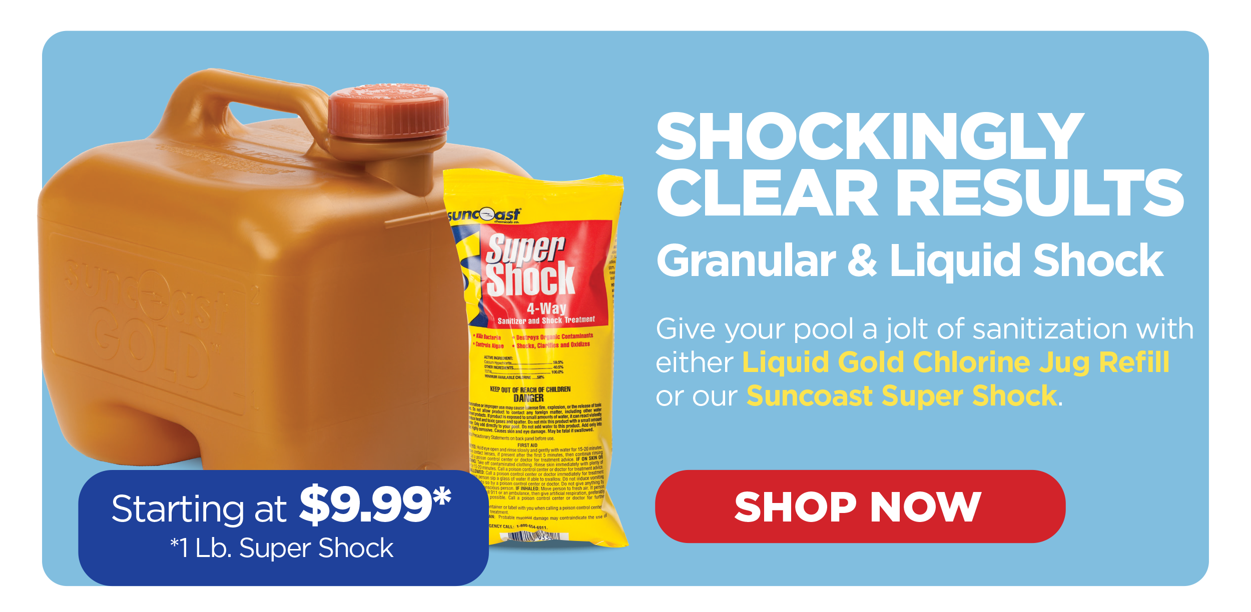 Shop Granular & Liquid Shock!