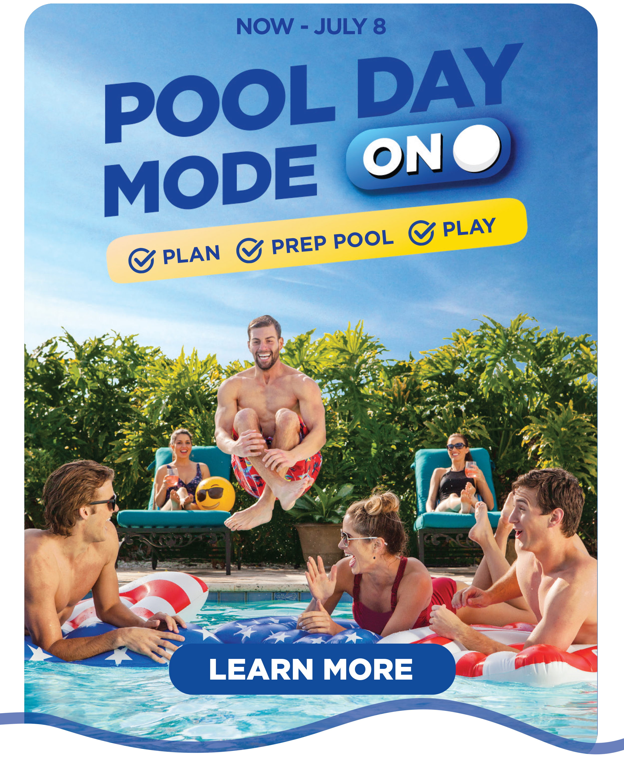 Pool Day Mode On!