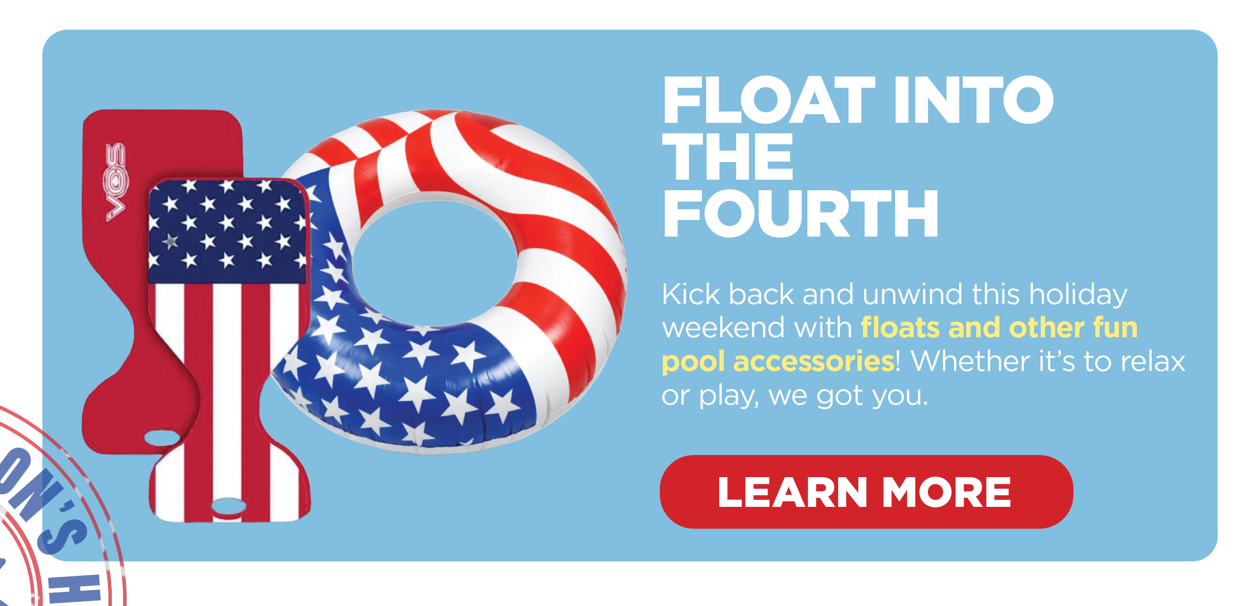 Float into the Fourth!