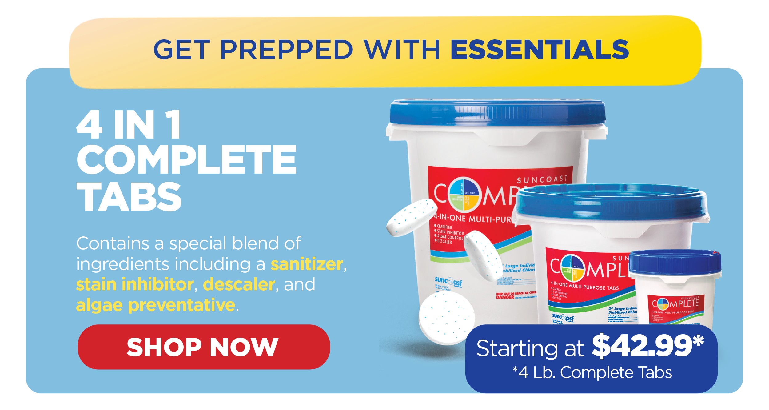 Shop 4 In 1 Complete Tabs!