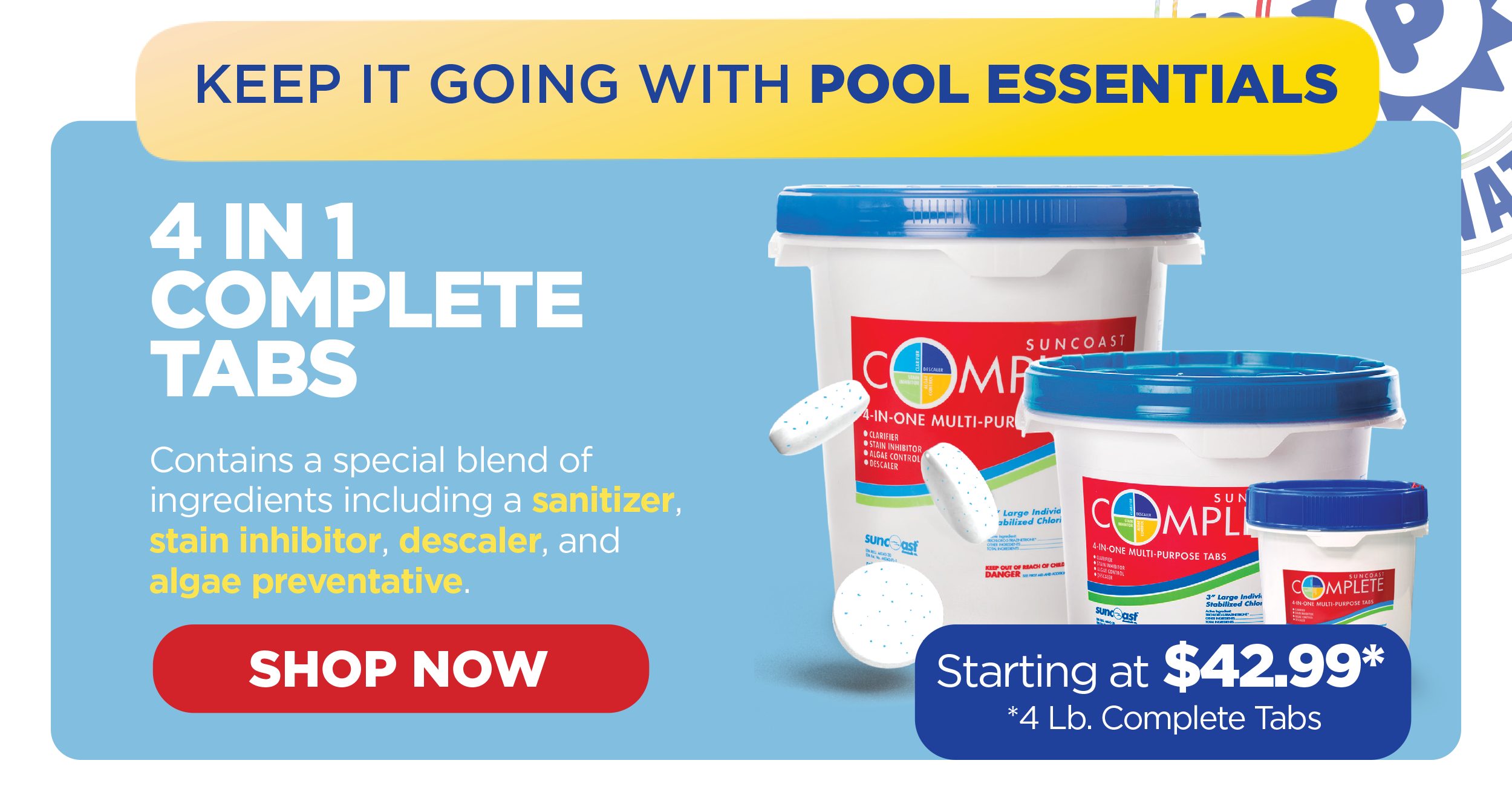 Shop 4 In 1 Complete Tabs!