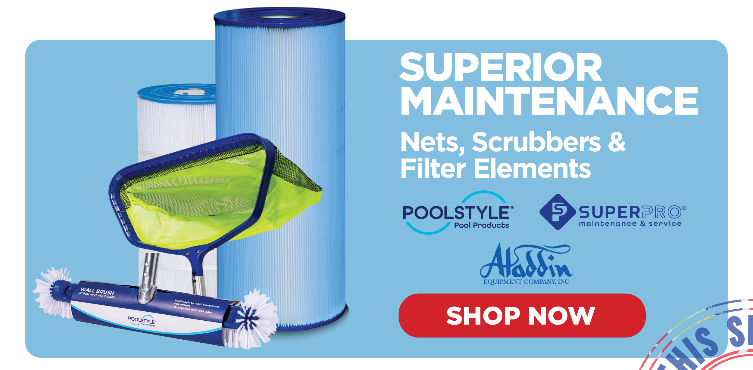 Shop Pool Supplies!