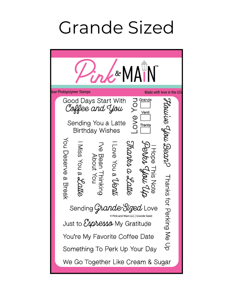 Grande Sized stamp set