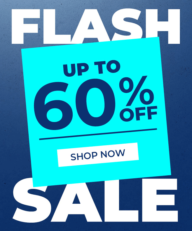 flash sale - up to 60% off