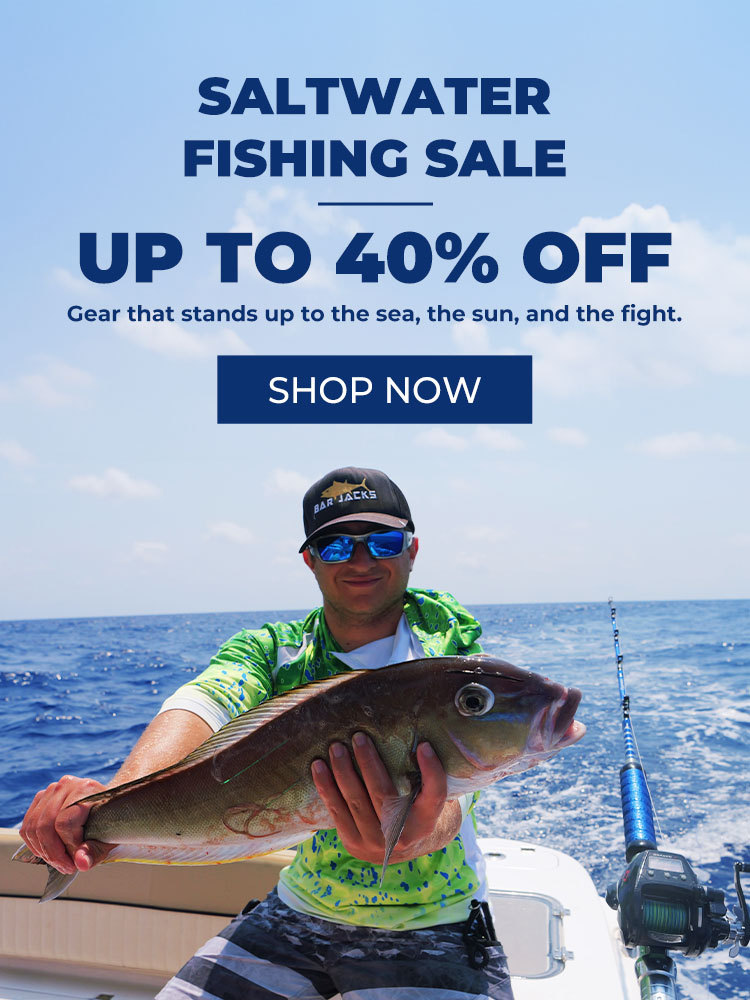 saltwater fishing sale