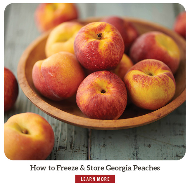 How to Freeze & Store Georgia Peaches