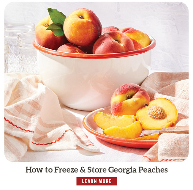 How to Freeze & Store Georgia Peaches