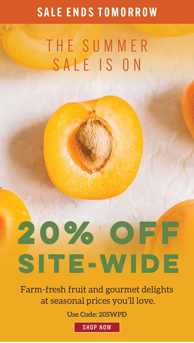 20% Off Site-Wide
